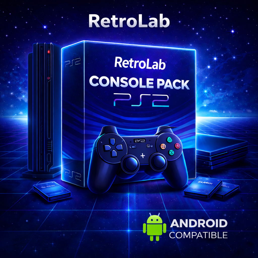 📦 RetroLab – Console Pack PS2 (Android)